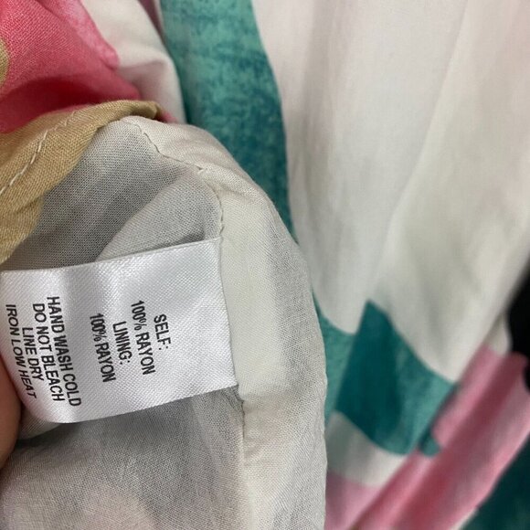 Lulu's Seashell Tropical Print Maxi Skirt Size Small Star Beachy Nautical RD6016 - Picture 11 of 11